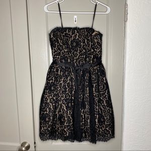 Black/Nude cocktail dress